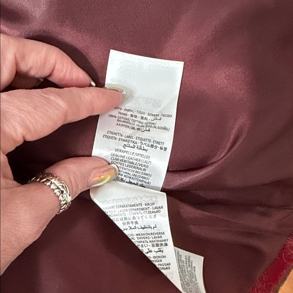 Women's Red Jacket - Picture 7 of 9